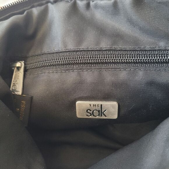 The Sak Black Crochet Shoulder Bag - Picture 7 of 7